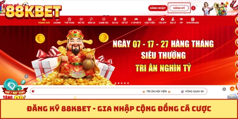 Đăng ký 88KBET