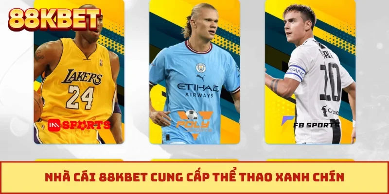 Nhà cái 88KBET cung cấp thể thao xanh chín